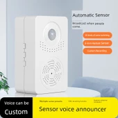 Kapı Sensörü Sesli Hatırlatıcı Alarm - 20 Sesli, Pilli, Kaydedilebilir - 4
