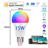 Akıllı LED Ampul - 9W - B22 Duy - Kısılabilir - HomeKit ve CozyLife Uyumlu - 2