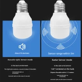 Akusto-Optik Kontrollü 5W Beyaz Işık LED Ampul - 3