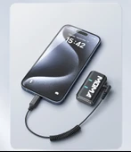 3.5mm Çift Başlıklı Mikrofon Kablosu - Telefon Modeli (Yaylı) - 9