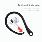 Bluetooth Kulaklık Spor Anti-Kayıp Kancası - Pembe, GS01 İpli thumbnail 4