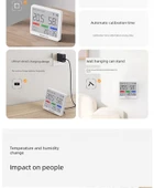 Akıllı Sıcaklık Nem Ölçer - Mini - 10