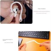 Bluetooth Kulaklık Spor Anti-Kayıp Kancası - Pembe, GS01 İpli thumbnail 3