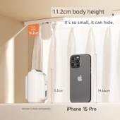 Akıllı Elektrikli Perde Motoru - Ray Tek Açılım, Uzaktan Kumandalı, 3600mAh thumbnail 2