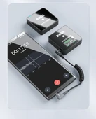 3.5mm Çift Başlıklı Mikrofon Kablosu - Telefon Modeli (Yaylı) - 10