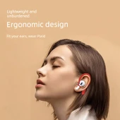 Bluetooth Kulaklık Spor Anti-Kayıp Kancası - Pembe, GS01 İpli thumbnail 10