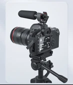 3.5mm Çift Başlıklı Mikrofon Kablosu - Telefon Modeli (Yaylı) - 8