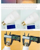 Akıllı WiFi LED Ampul - Ayarlanabilir Renk Sıcaklığı ve Parlaklık - 2'li Paket - 8