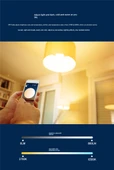 E27 9W Akıllı LED Ampul - WiFi, Bluetooth, Ses Kontrolü, Uzaktan Kumandalı - 110V - 9