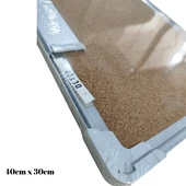 CSI Askılı Alüminyum Çerçeveli Mantar Pano 40X30 - 5