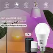 Akıllı LED Ampul E27 9W - WiFi Ses Kontrolü - Homekit Uyumlu - 6