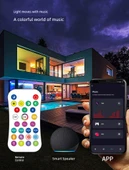E27 Tuya Akıllı RGB+CCT LED Ampul - Bluetooth 9W - 9