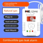Gaz Kaçağı Dedektörü - Doğal Gaz Algılama Yangın Sertifikalı - 1
