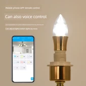 E14 LED Akıllı Ampul - Uzaktan Kumandalı - 4