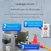 Gaz Kaçağı Dedektörü - Sıvılaştırılmış Gaz Testi Yangın Sertifikalı - 2