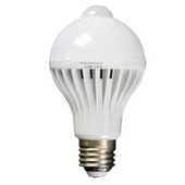 E27 LED İnsan Vücudu Kızılötesi Sensörlü Ampul 12W - Beyaz (Tip 3) - 4