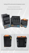 Akıllı Dijital PID Sıcaklık Kontrol Cihazı - K Tipi Yaylı Termokupl 5X20 (M12X12) - 8