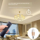 E14 LED Akıllı Ampul - Mum 7W - 1 LED Ampul - 5