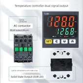 TL5M Dijital Sıcaklık Kontrol Cihazı - PT100 30A Yüksek Güç Röle Çıkışı - 2