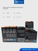 Akıllı Dijital PID Sıcaklık Kontrol Cihazı - K Tipi Yaylı Termokupl 5X20 (M12X12) - 2
