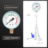 Su Basınç Ölçer 0-16kg 4 Min İç Dişli Basınç Tahliye Valfli - 1