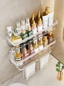 Banyo Cam Rafı - Tek Katlı - 40cm - Hafif Model - 2