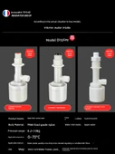 Otomatik Giriş Şamandıra Vanası - DN15/DN20/DN25 4/6 Dakika/1 inç Üç Kullanımlı - 4