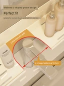 Deliksiz Banyo Rafı - Zarif Gri 60cm - Alüminyum - 3