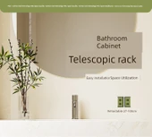 Lavabo Altı Rafı - 47-68 cm Uzunluk, 42 cm Genişlik, 32 cm Yükseklik thumbnail 7