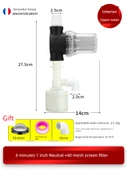 Otomatik Giriş Şamandıra Vanası - DN20 6 Dakika/1 inç + 6 Dakika 40 Mesh Ekran Filtresi - 1