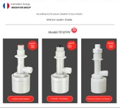 Otomatik Giriş Şamandıra Vanası - DN20/DN25 6 Dakika/1 inç Çift Amaçlı - 10