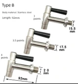 Elektrikli Su Isıtıcı Musluk - Tip a 3 Noktalı (Parlak Paslanmaz Çelik) thumbnail 11