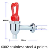 Elektrikli Su Isıtıcı Musluk - X002 Paslanmaz Çelik 4 Nokta - 1