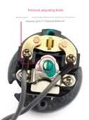 Otomatik Kendinden Emişli Takviye Pompası Su Basınç Şalteri - 2 Dış Telli 2.6-3.5kg - 5