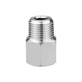 304 Paslanmaz Basınç Ölçer Adaptörü - İç M14 * 1.5 - Dış 1/2 - 6