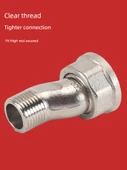 Doğalgaz Bağlantı Dirseği - M30 Dış Diş * 4 İç Diş - 5