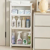 Ultra İnce Banyo Dolabı - H18-13.5 Dört Katlı Dar Dolap 83.5 cm Yükseklik - 4