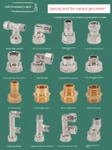 Doğalgaz Bağlantı Dirseği - M30 Dış Diş * 4 İç Diş - 3