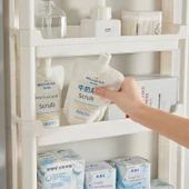 Ultra İnce Banyo Dolabı - H18-13.5 Dört Katlı Dar Dolap 83.5 cm Yükseklik - 5
