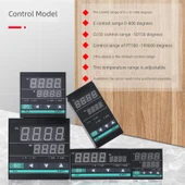 Dijital Akıllı Sıcaklık Kontrol Cihazı 96x96 SSR Katı Hal Çıkışlı Ayarlanabilir - 4