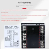 Dijital Akıllı Sıcaklık Kontrol Cihazı 96x96 SSR Katı Hal Çıkışlı Ayarlanabilir - 5