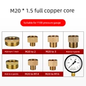 Basınç Ölçer Bakır Adaptör - M14 * 1.5 - 4 Nokta - 4