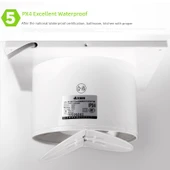 SLIM5 Banyo Havalandırma Fanı - 122mm Açıklık - 4