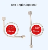 Basınç Ölçer Tampon Tüpü - 90° İç M20 * 1.5-Dış Dört Nokta - 11