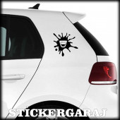 dacia uyumlu tuning leke 2 adet sticker - - 1