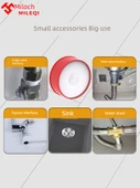 Teflon Bant - 6g Siyah, 2cm Genişlik x 10m [1 Adet] - 6