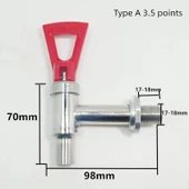 Elektrikli Su Isıtıcı Musluk - Tip B 4 Nokta Parlatma Paslanmaz Çelik - 8