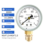 Basınç Ölçer 0-1.0MPA Standart 1/2 inç Diş thumbnail 1