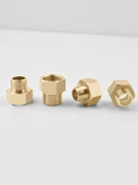 Basınç Ölçer Ara Adaptörü - İçten M14 x 1.5 - Dıştan 3 Nokta - 6