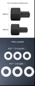Y100 180 Derece Paslanmaz Çelik Tampon Tüpü [Çift Dış Dişli] 4 - 12